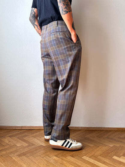 Late 70s-80s Poly trousers - w33