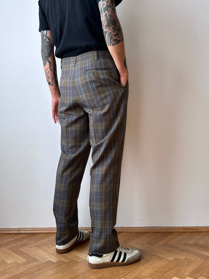 Late 70s-80s Poly trousers - w33