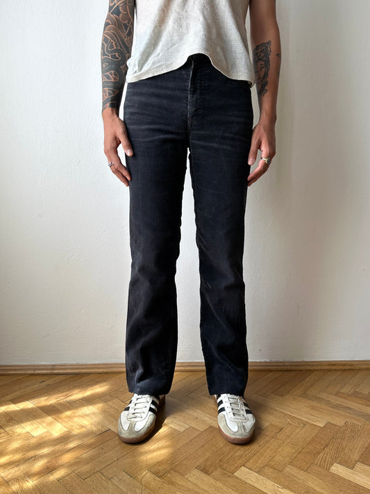1990s Black Levi's corduroy trousers - w29