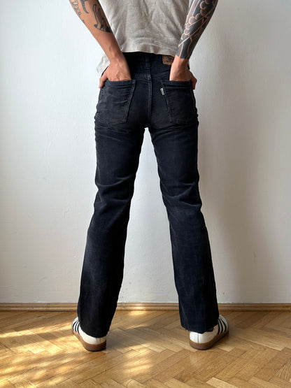 1990s Black Levi's corduroy trousers - w29