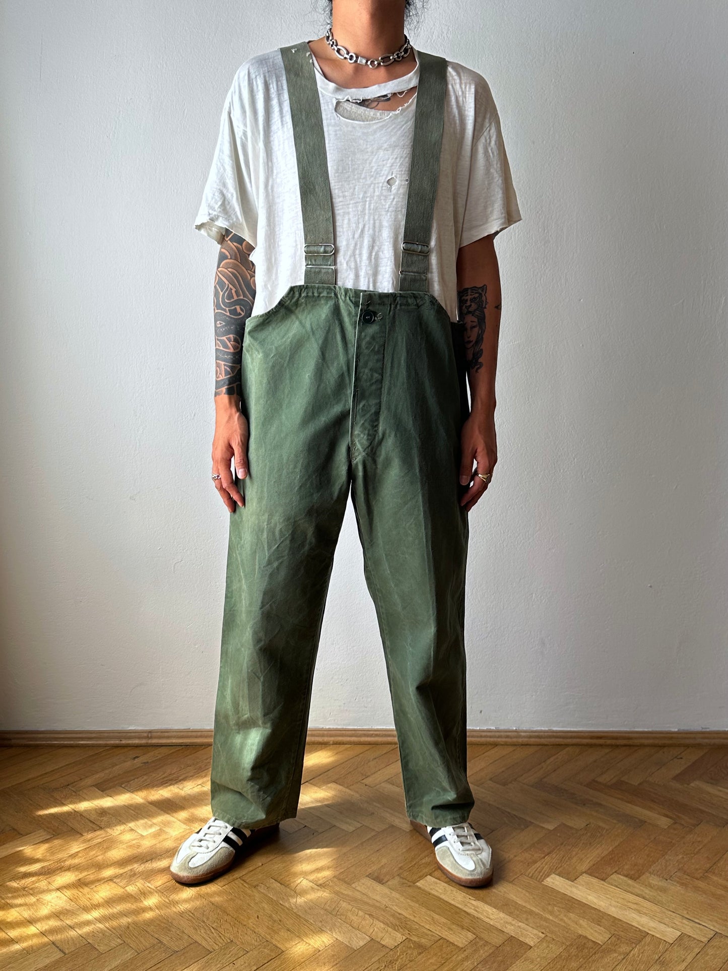 1960s German work overalls