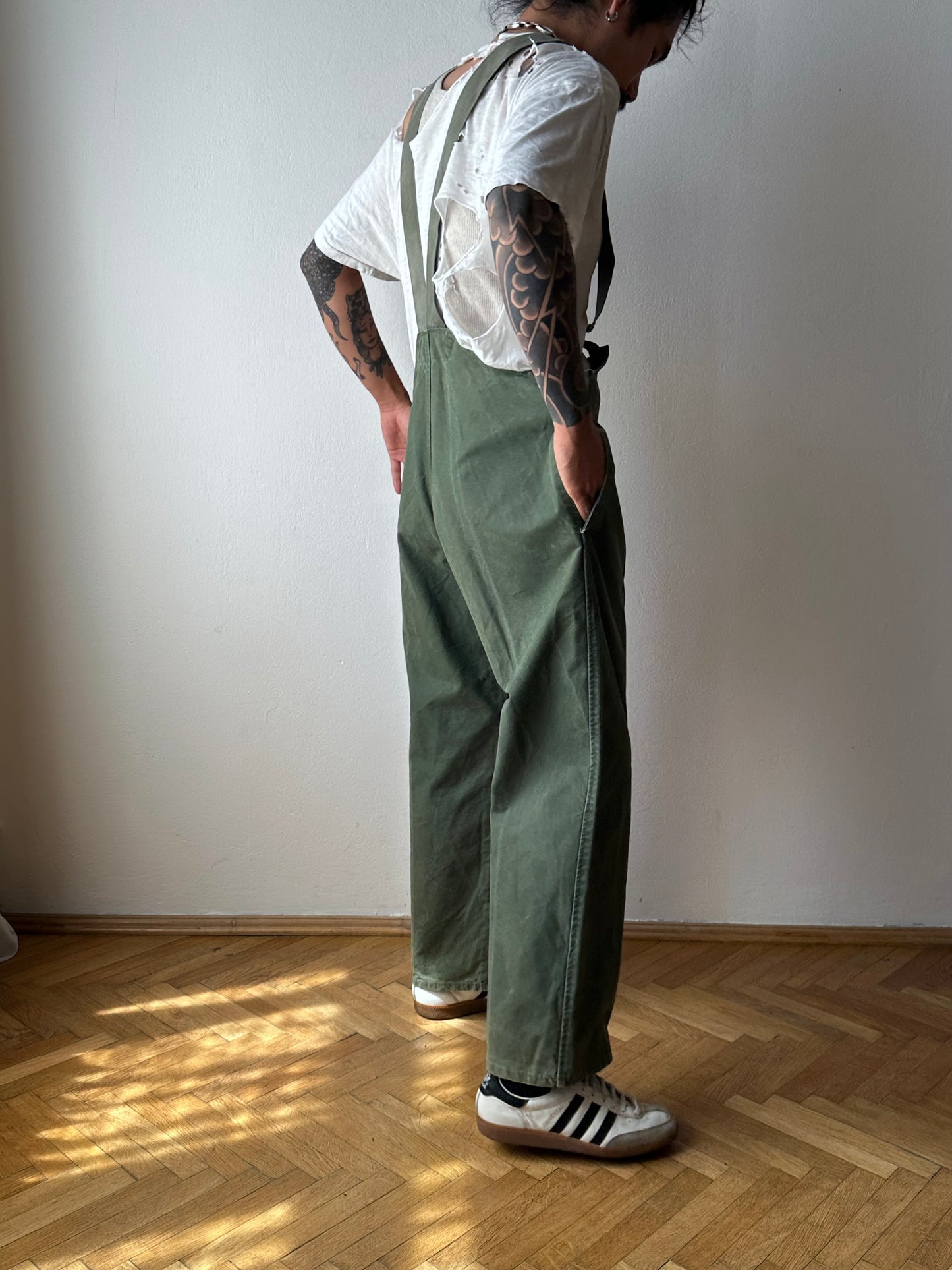 1960s German work overalls