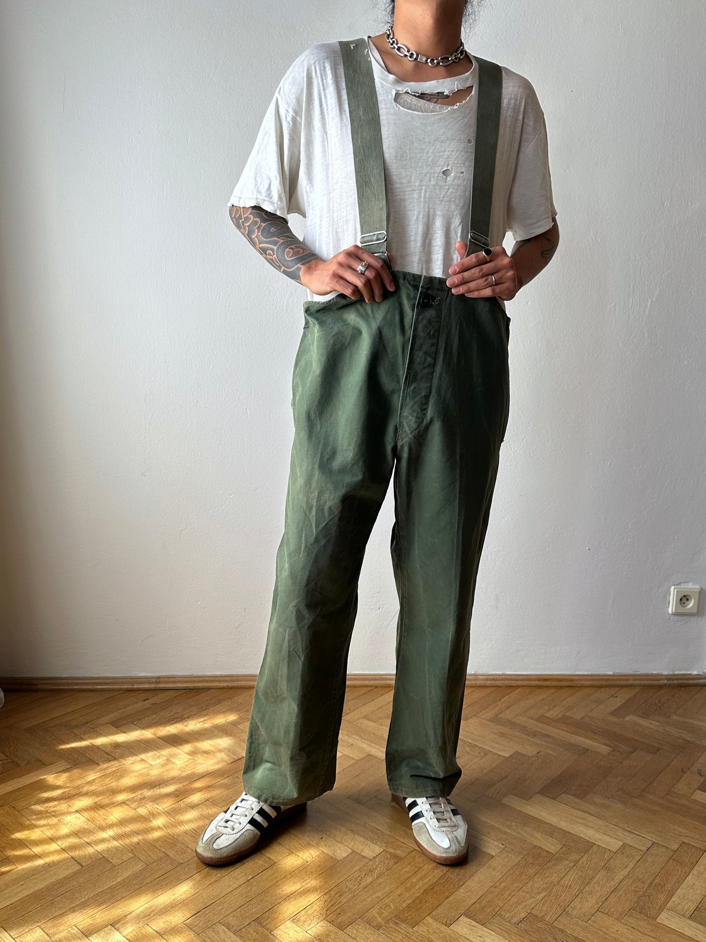 1960s German work overalls