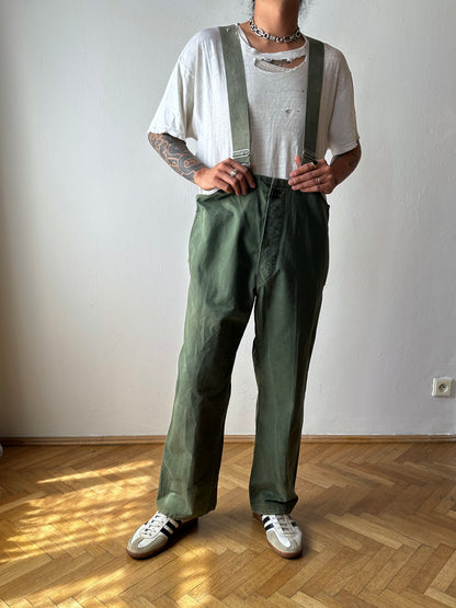 1960s German work overalls
