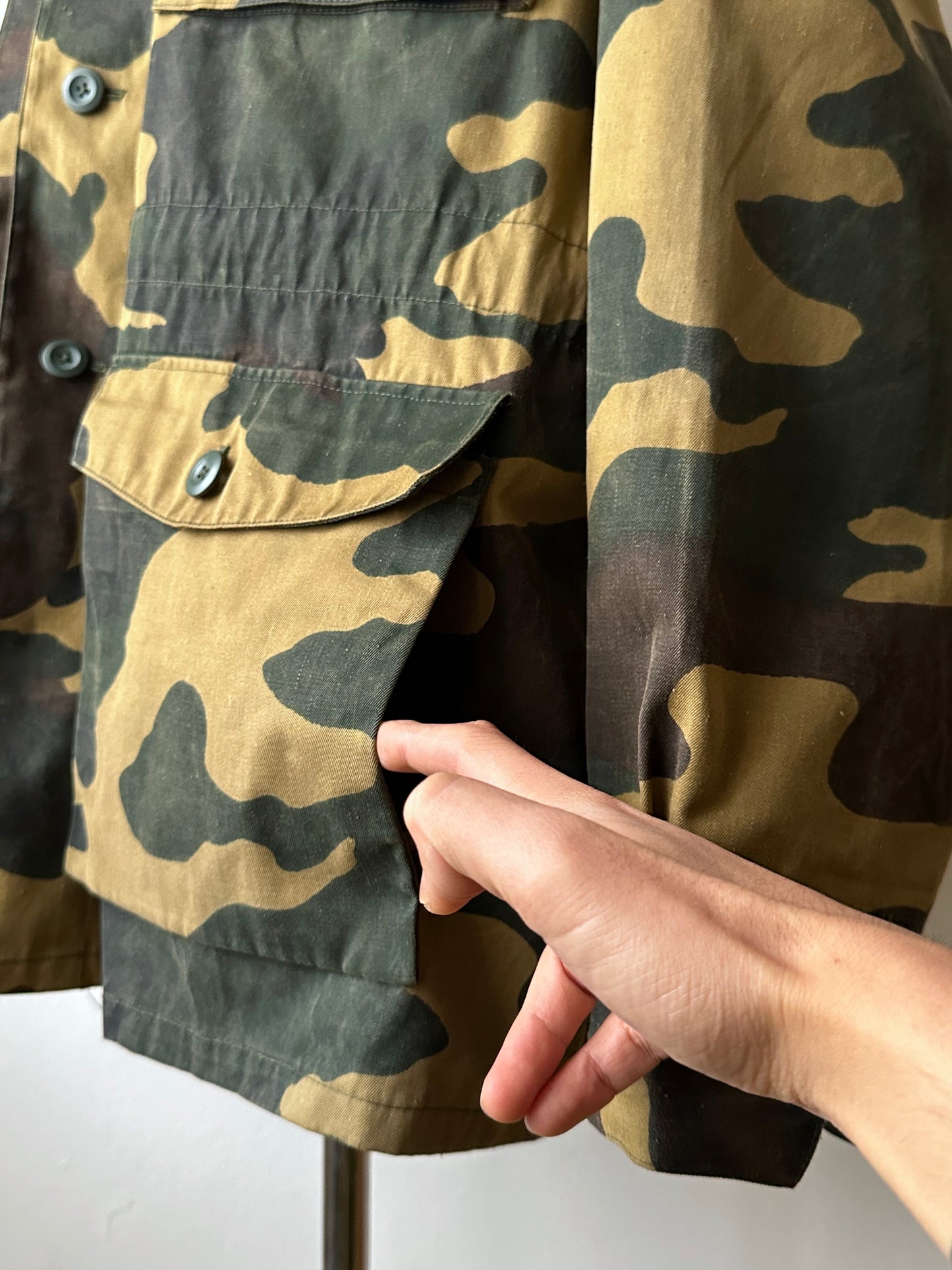 1990s Unusual Camouflage Jacket