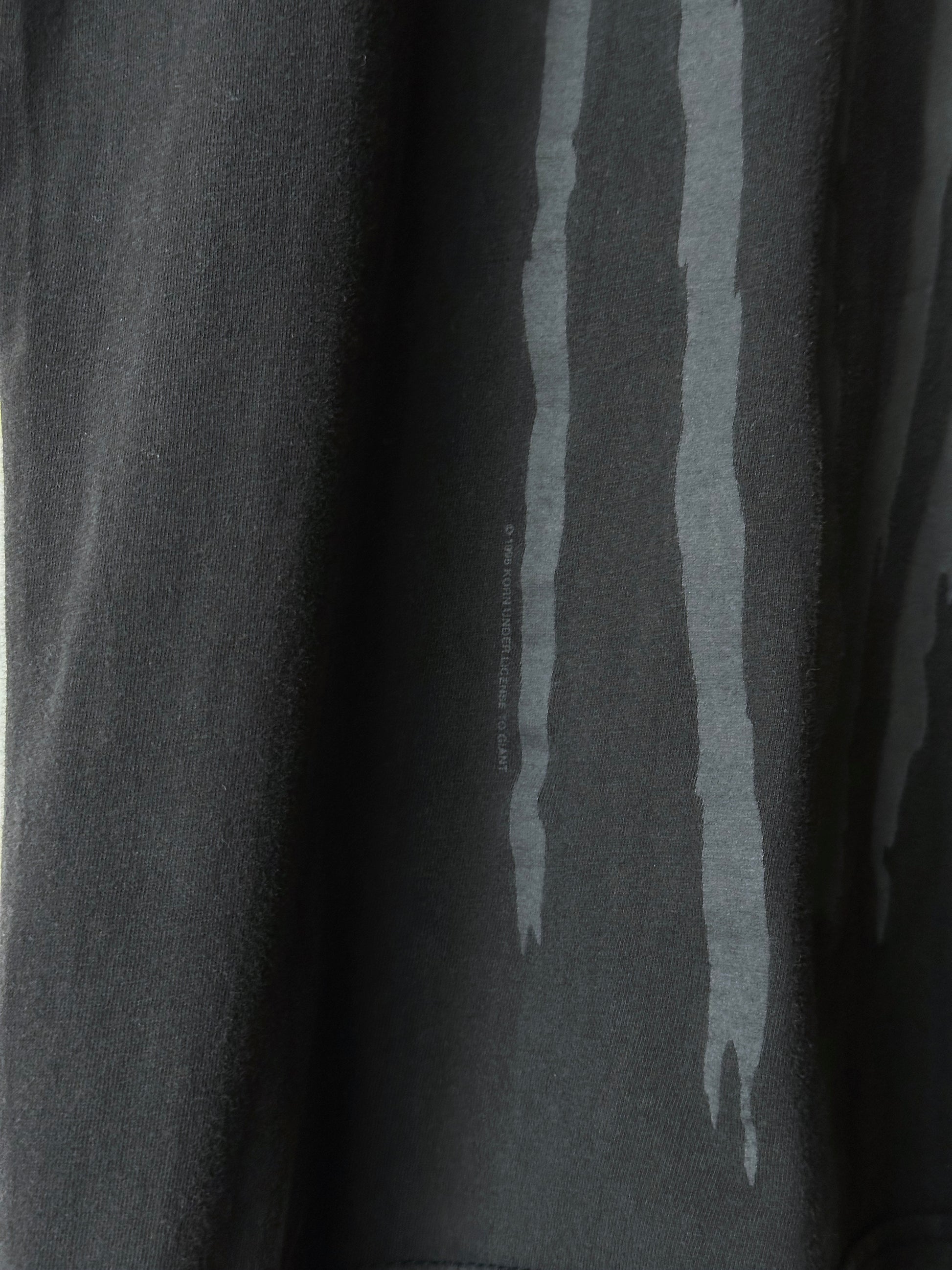 KORN Life is Peachy 90's Band T shirt Tee Tシャツ バンド バンT 90年代 ヴィンテージ  Vintage Prague Praha  Vintage clothing shop store  Antique shop Black 黒 1996's 