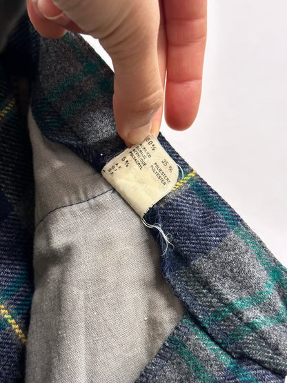 80s Italy pennyblack plaid trouser