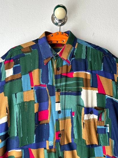 90s Viskose shirt