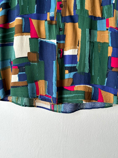 90s Viskose shirt