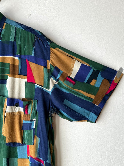 90s Viskose shirt