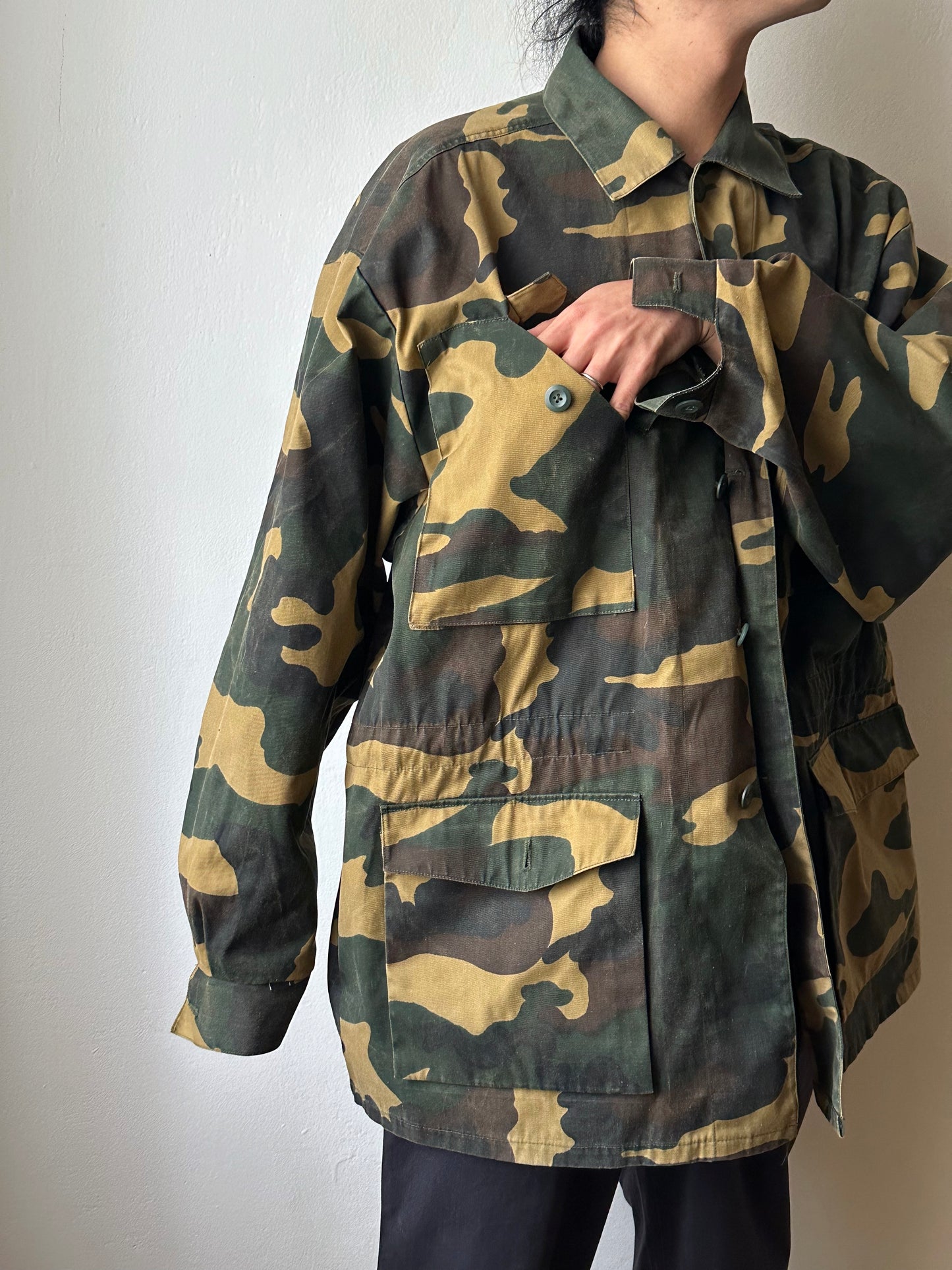 1990s Unusual Camouflage Jacket