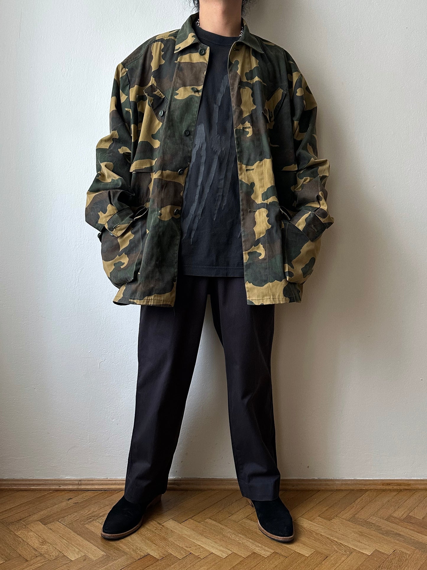 1990s Unusual Camouflage Jacket
