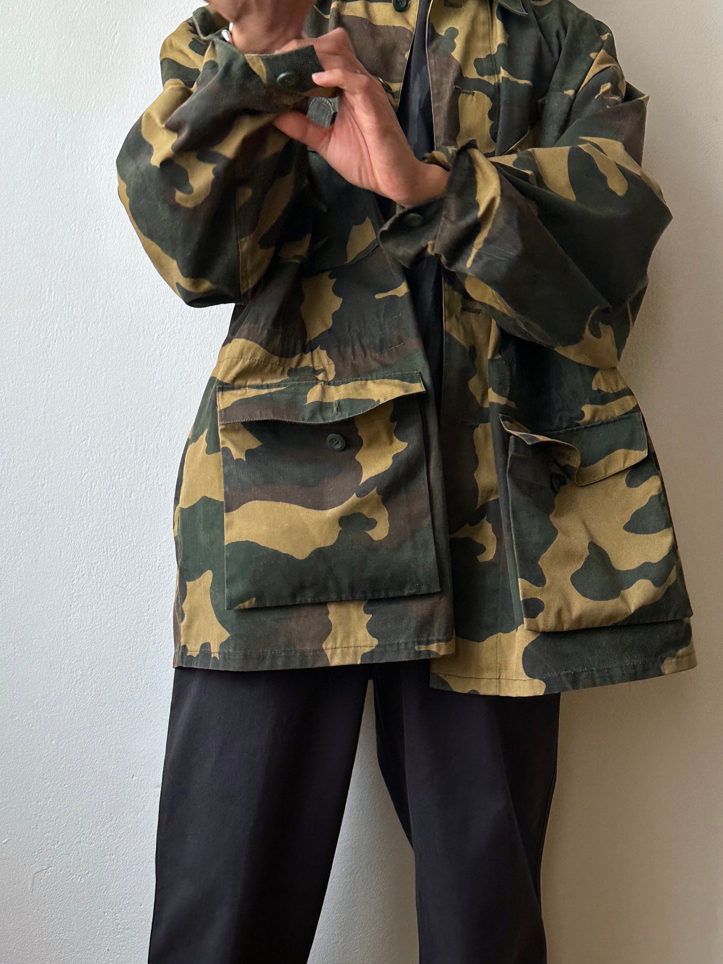 1990s Unusual Camouflage Jacket