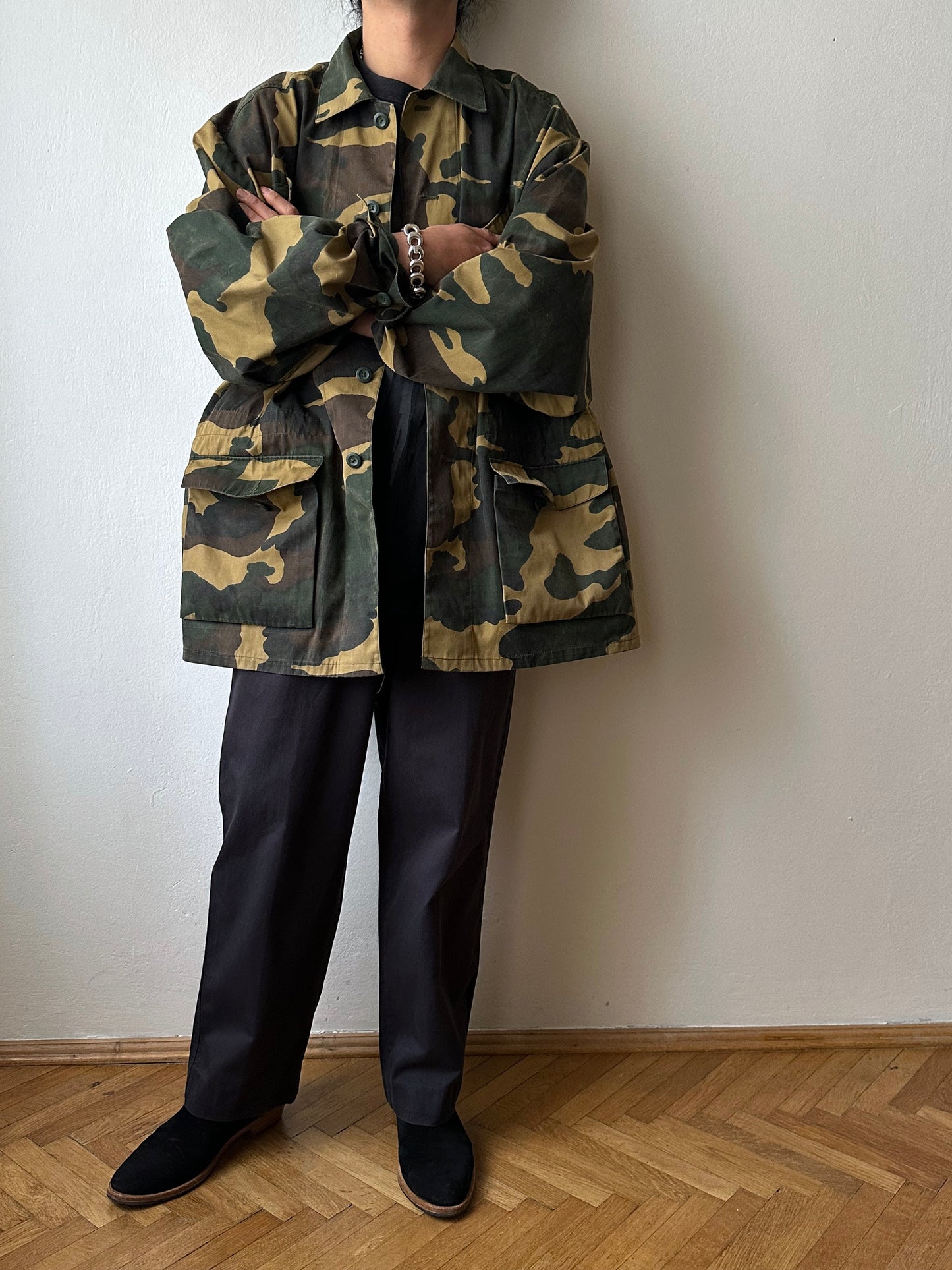 Toto Praha Vintage clothing store shop Antique shop camouflage unusual Rare 1990's 90s 90年代 ヴィンテージ プラハ 古着屋 古着 ユーロ古着 ヨーロッパ古着 古着卸し カモフラージュ Hunting ハンティング