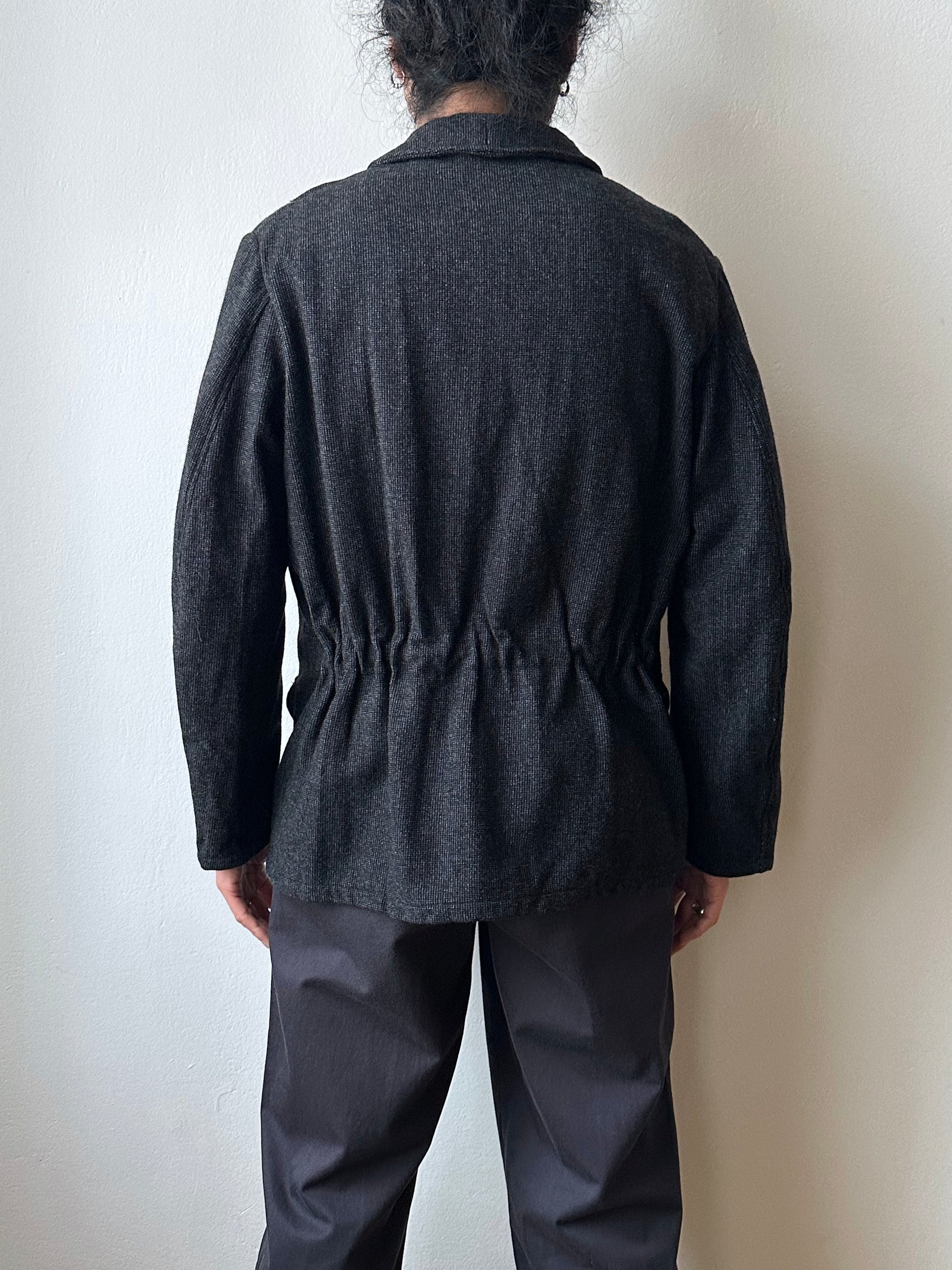 60's French wool work jacket Pascal 60年代 フレンチワーク レア Rare Vintage Antique shop Prague TOTO totototrip Praha store Vintage clothing shop Showroom French work wear Boro ヴィンテージ ユーロワーク ユーロ古着 パスカル 古着卸