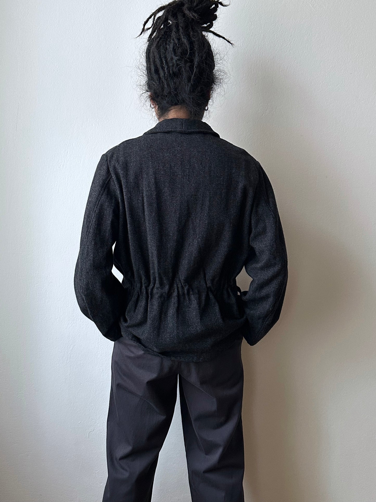 60's French wool work jacket Pascal 60年代 フレンチワーク レア Rare Vintage Antique shop Prague TOTO totototrip Praha store Vintage clothing shop Showroom French work wear Boro ヴィンテージ ユーロワーク ユーロ古着 パスカル 古着卸