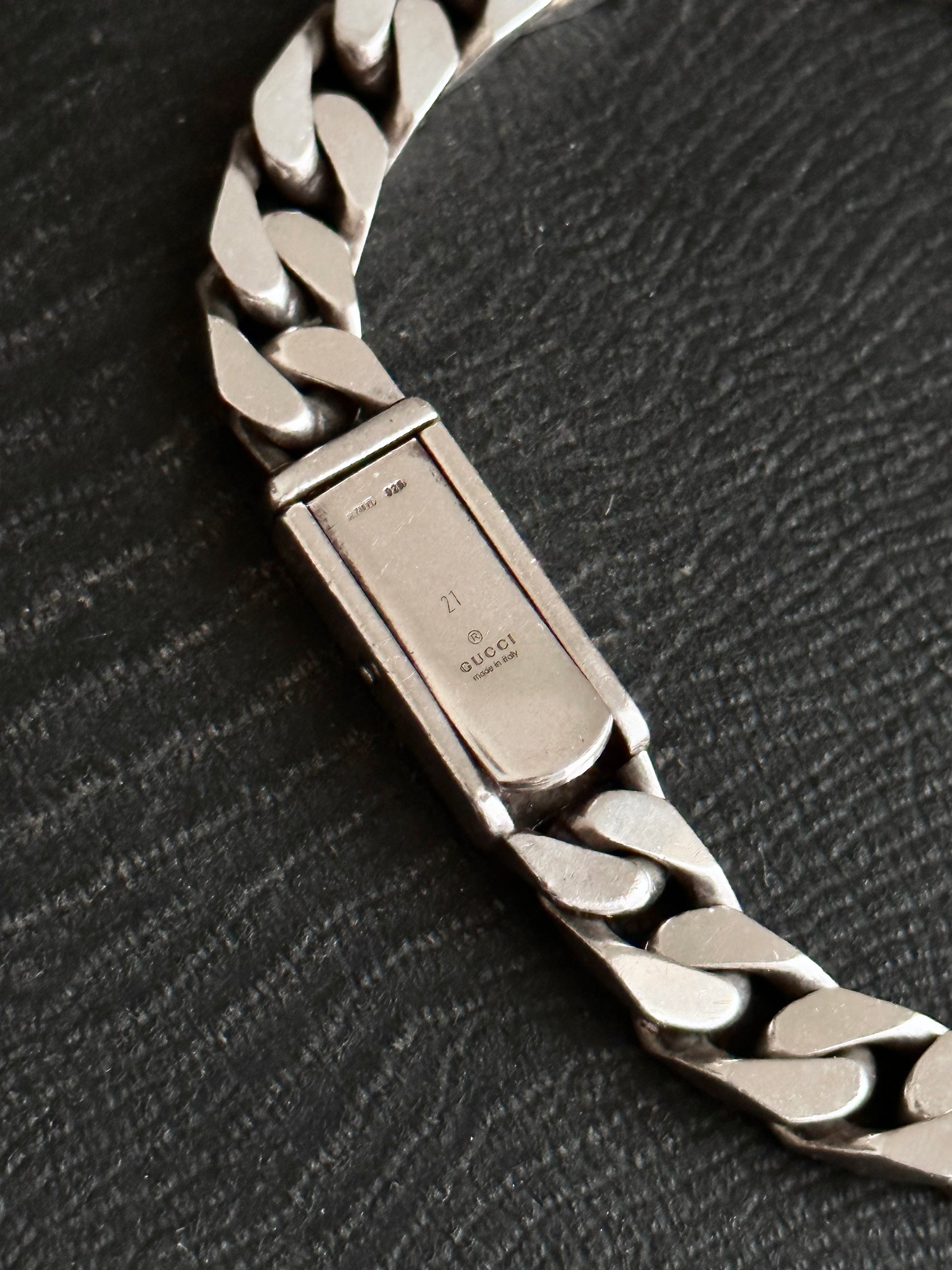 GUCCI sterling silver 925 made in Italy 21