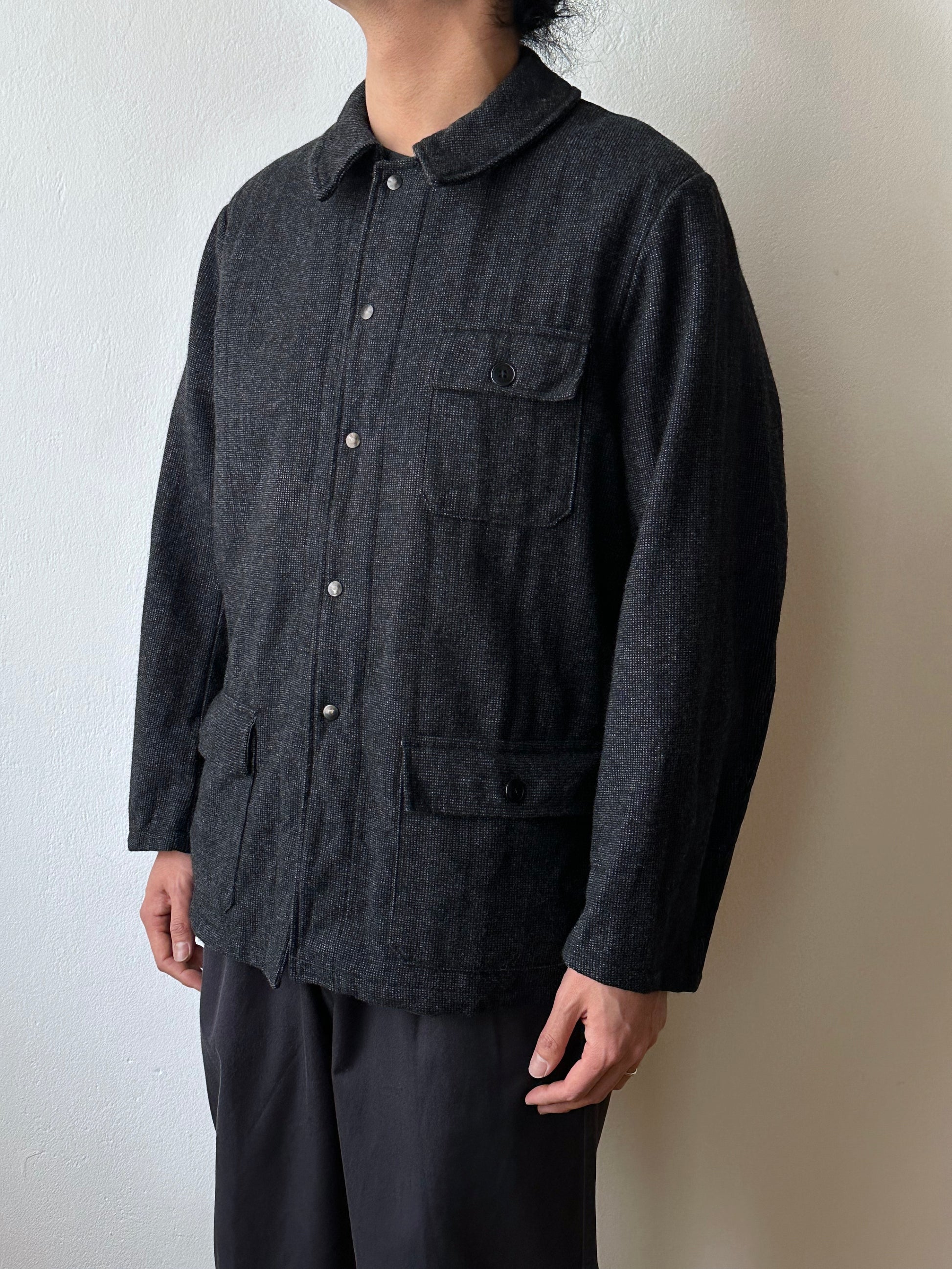 60's French wool work jacket Pascal 60年代 フレンチワーク レア Rare Vintage Antique shop Prague TOTO totototrip Praha store Vintage clothing shop Showroom French work wear Boro ヴィンテージ ユーロワーク ユーロ古着 パスカル 古着卸