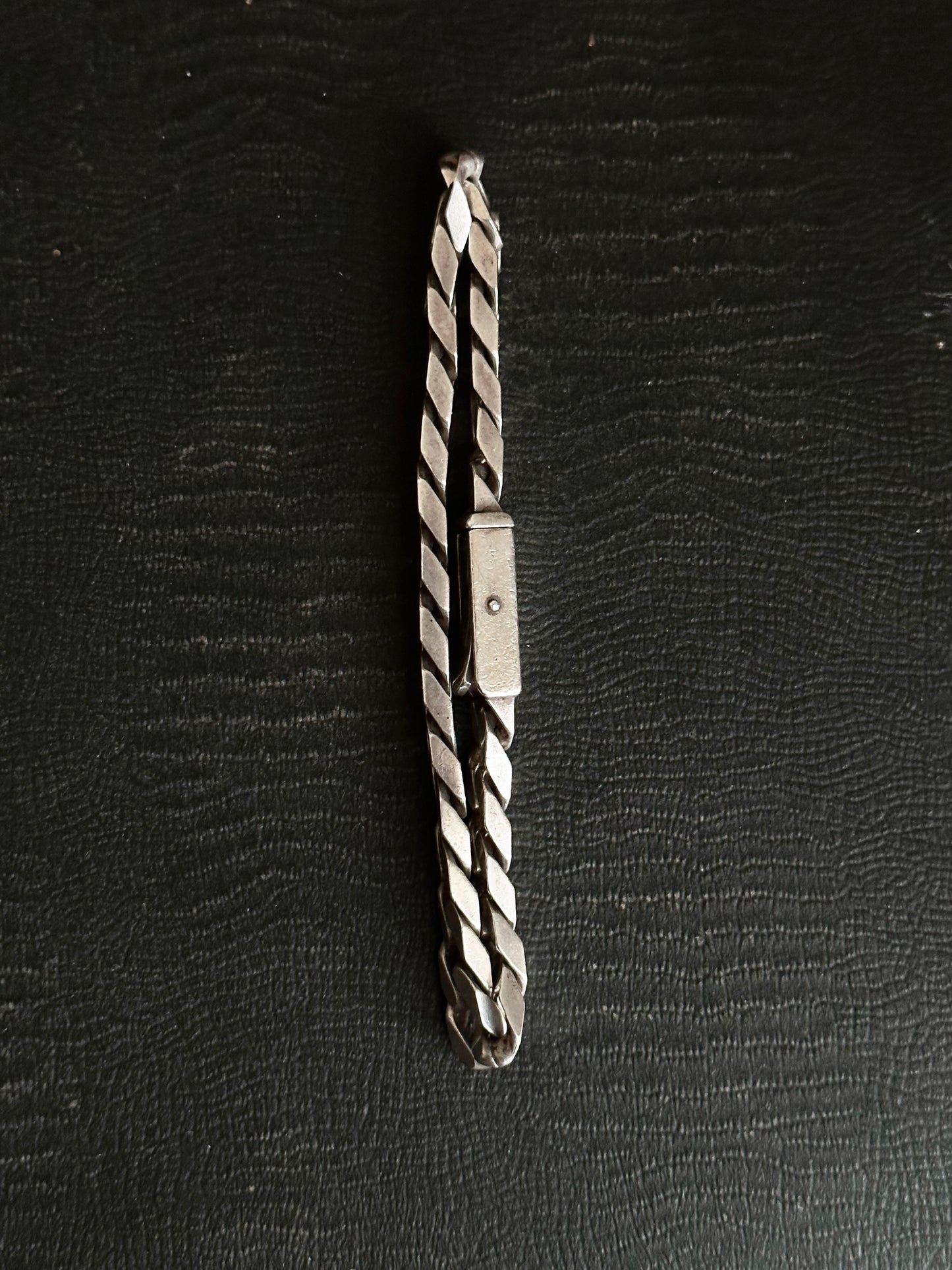 GUCCI silver 925 curb chain bracelet vintage made in Italy グッチ シルバーブレスレット シルバー ブレスレット イタリア 喜平 チェーン