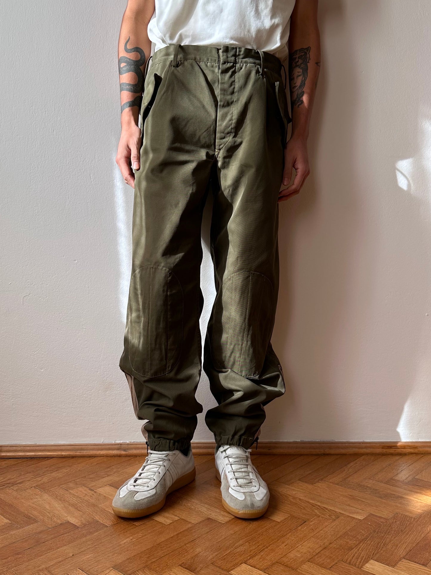 80s Italian army parachute trouser -w30
