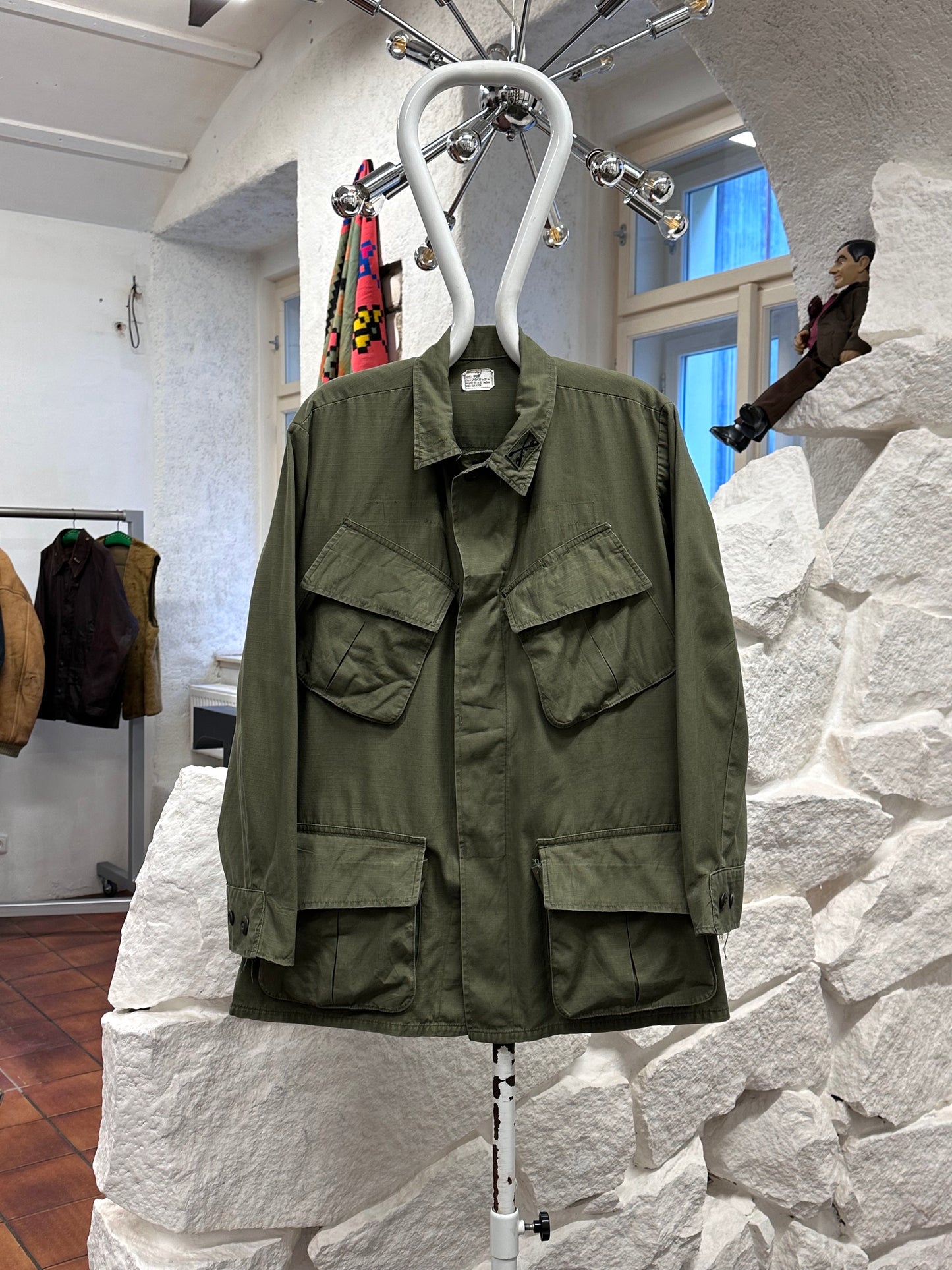 70s US ARMY Jungle Fatigue Jacket