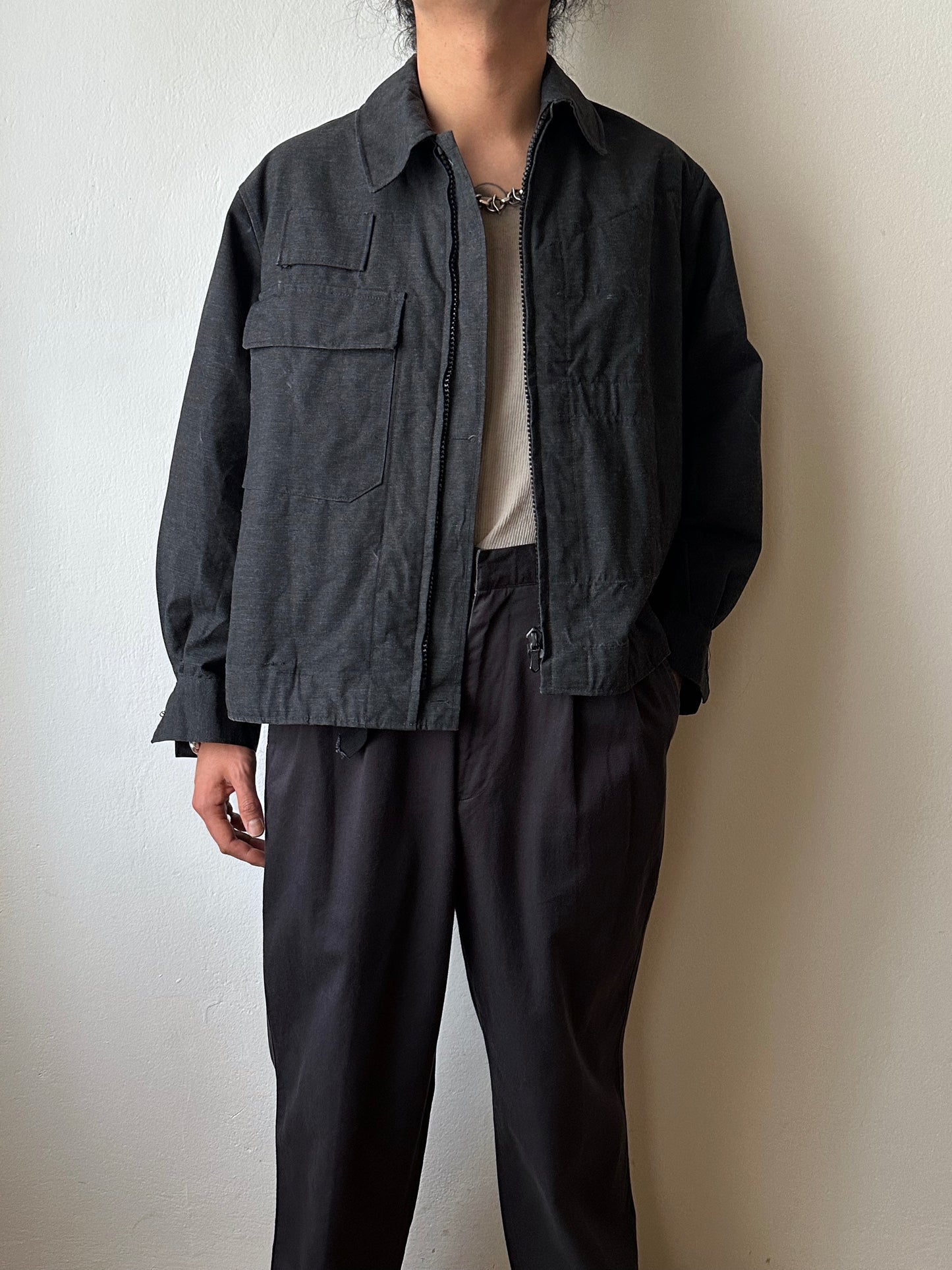 1980s Czechoslovak Tank Crew Jacket