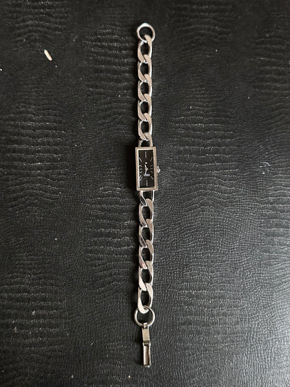 German black box dial silver 835 watch