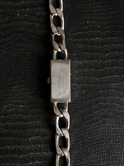 German black box dial silver 835 watch