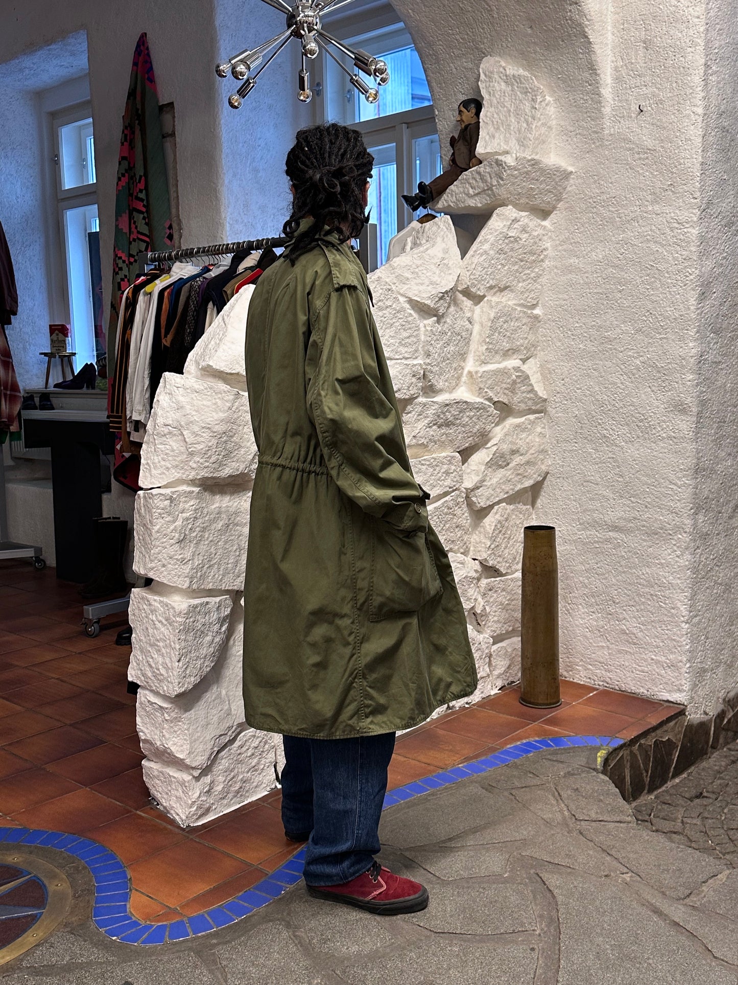 60s Norwegian military mod coat