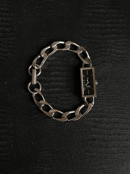 German black box dial silver 835 watch