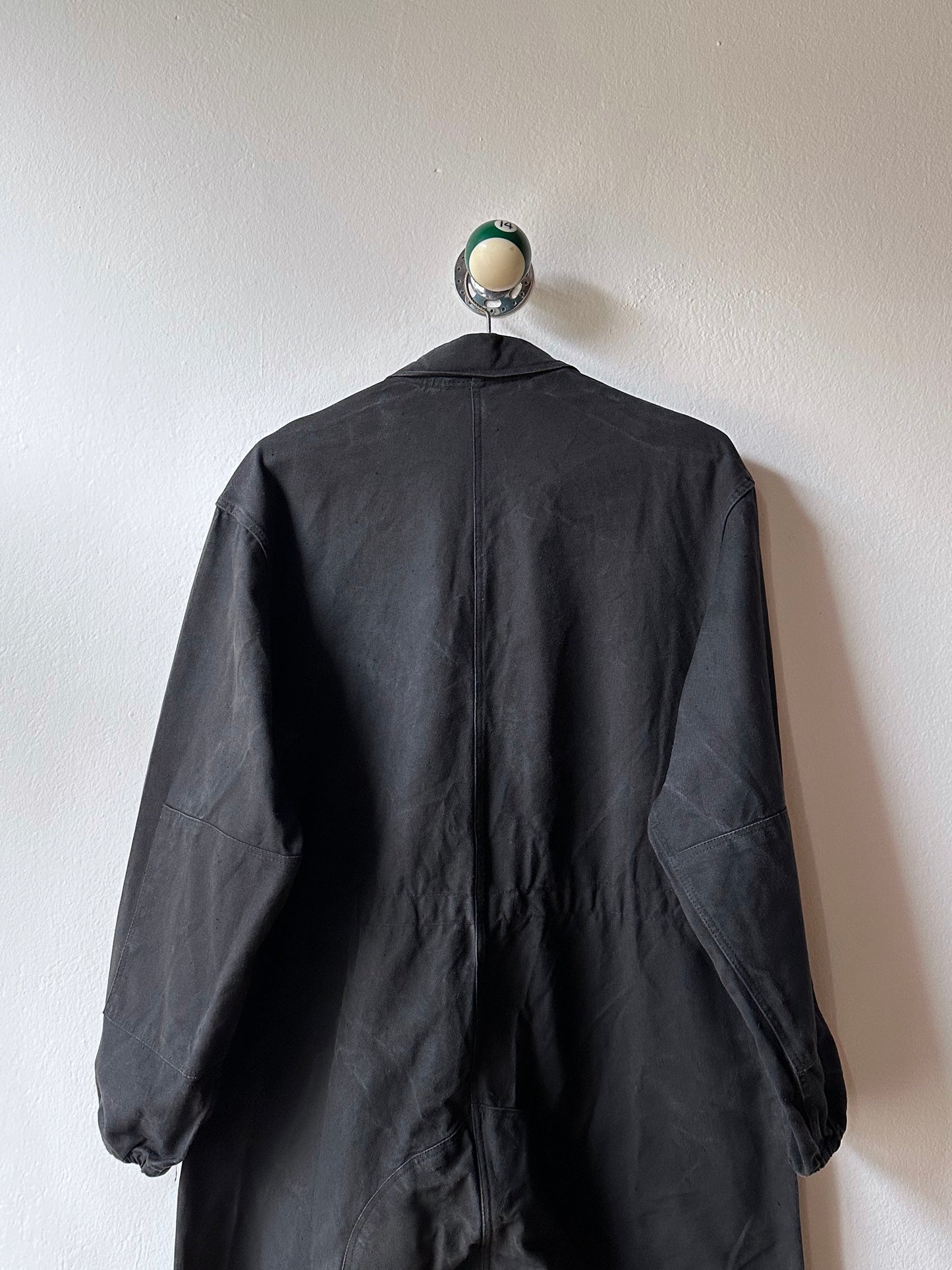 Vintage East German military black jumpsuit