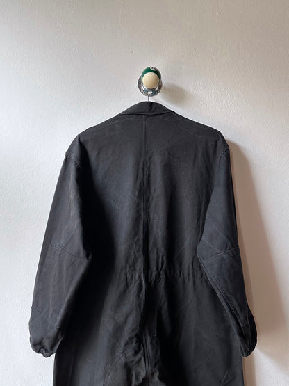 Vintage East German military black jumpsuit