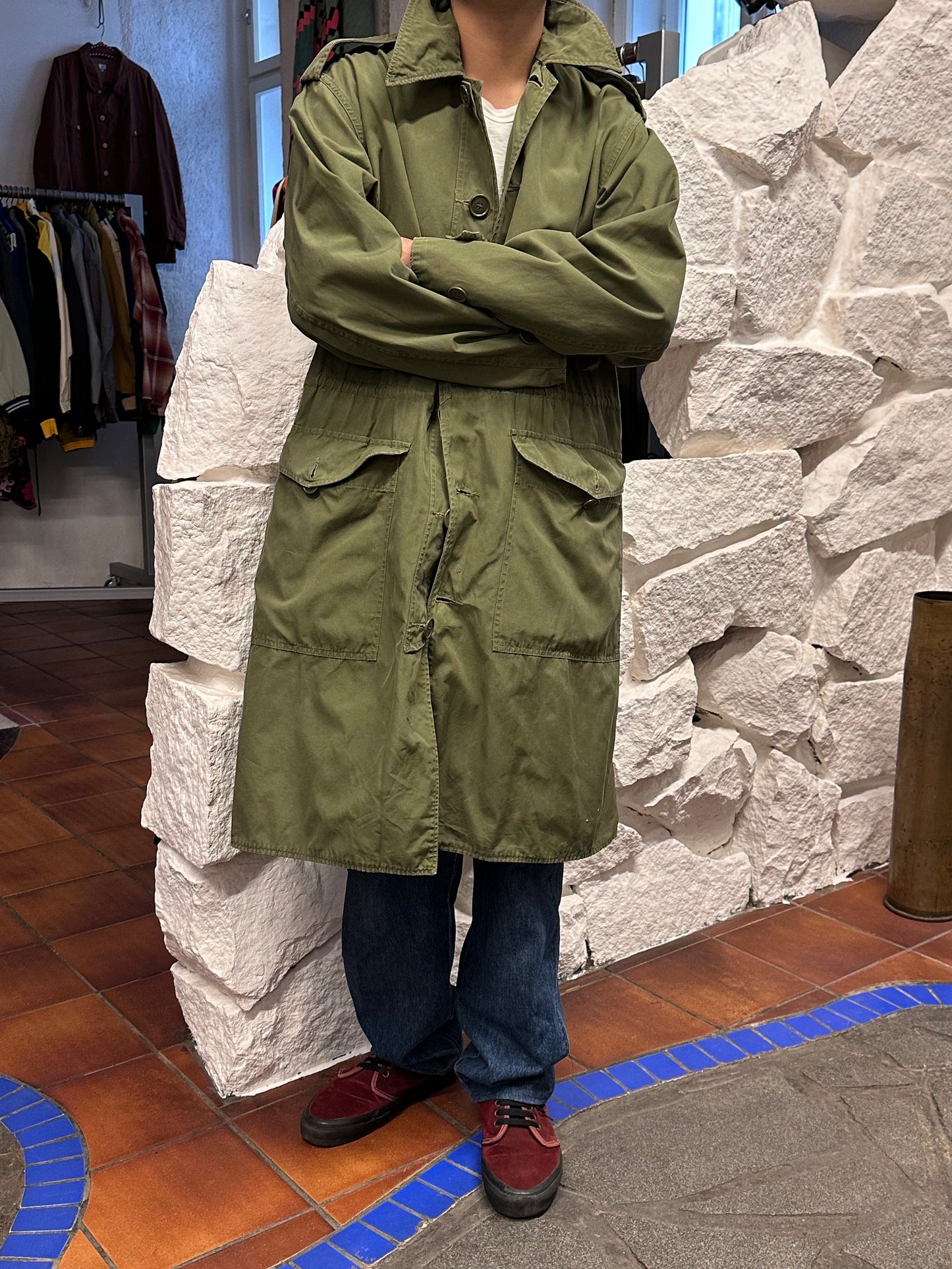 60s Norwegian military mod coat