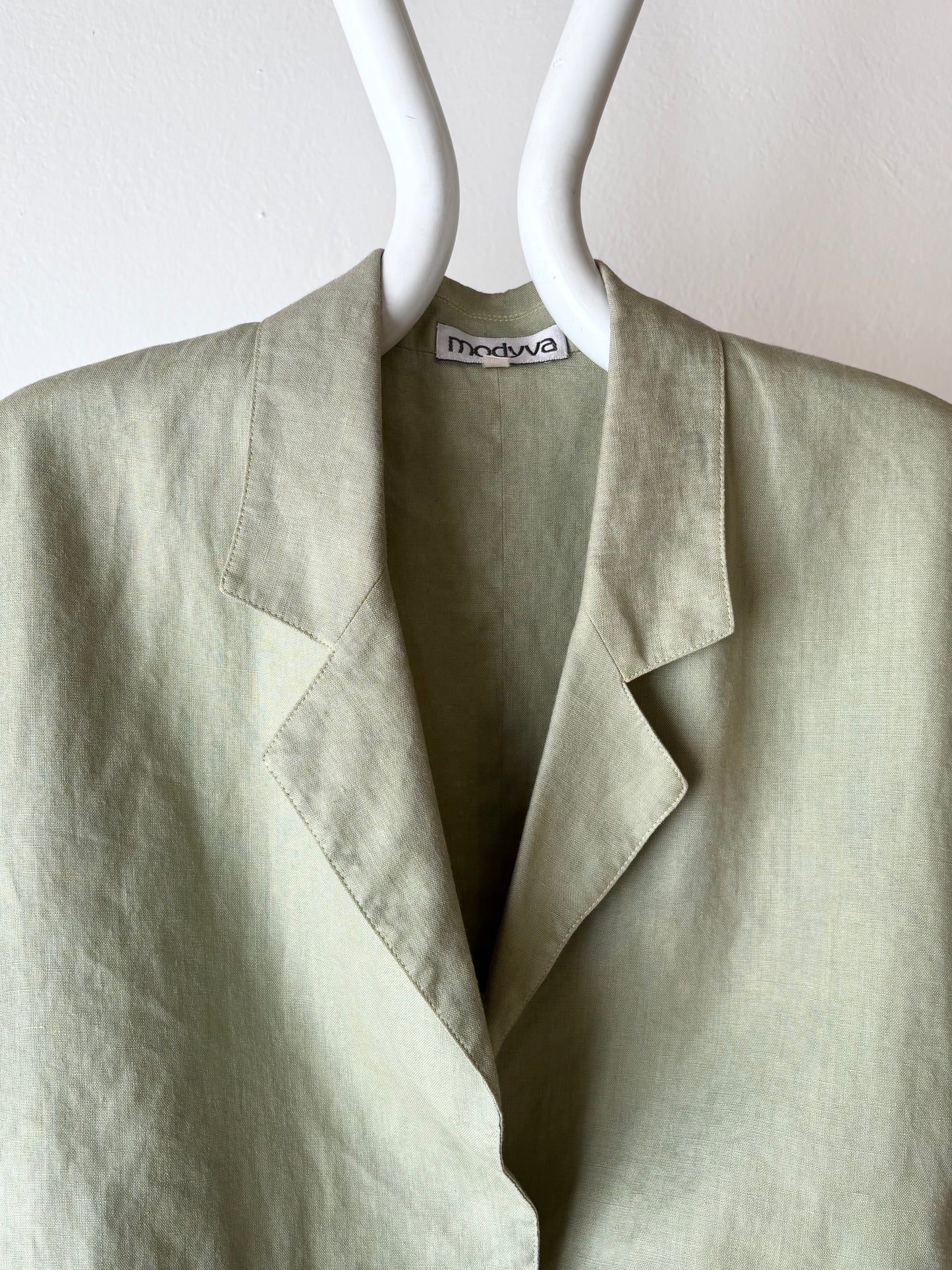 French linen short jacket