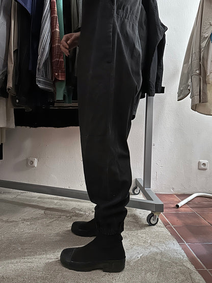 Vintage East German military black jumpsuit
