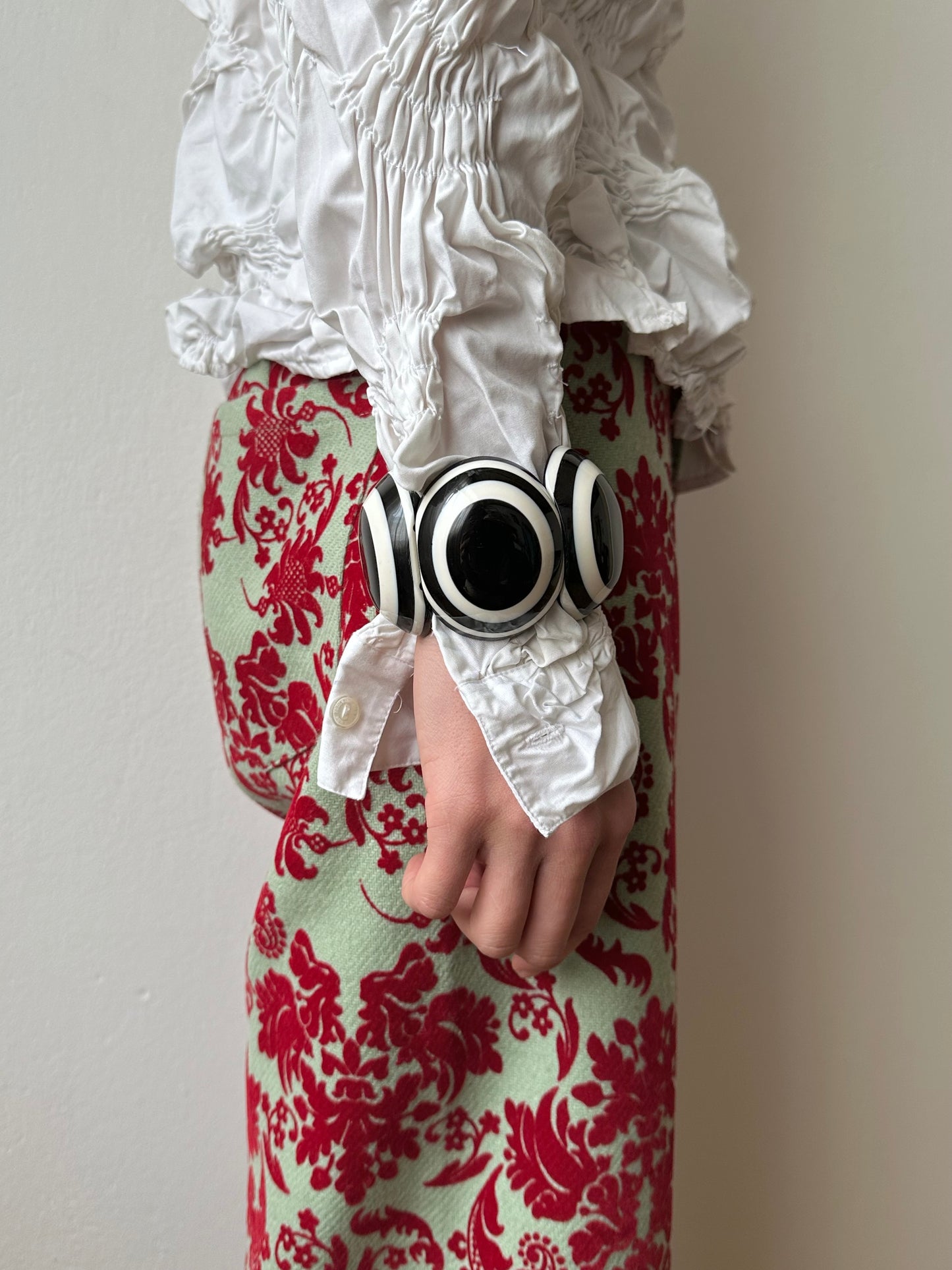 Marion Godart space age resin bracelet