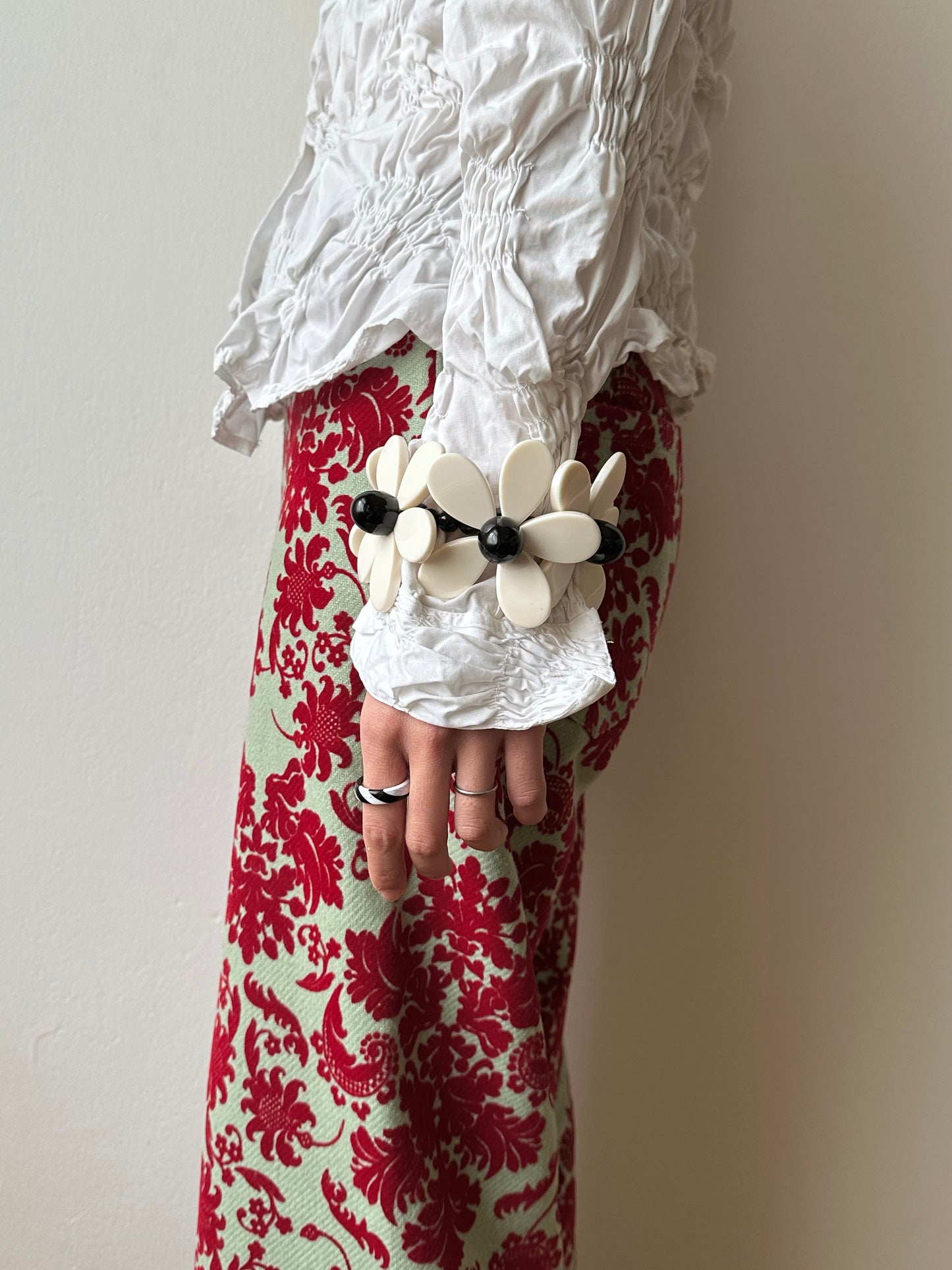 Marion Godart daisy resin bracelet