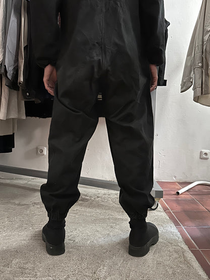 Vintage East German military black jumpsuit