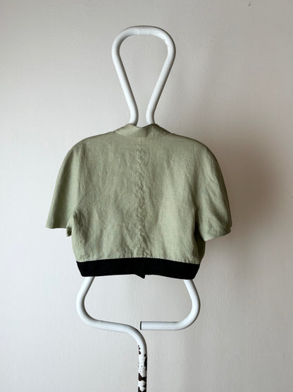 French linen short jacket