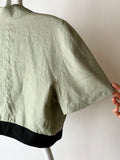 French linen short jacket
