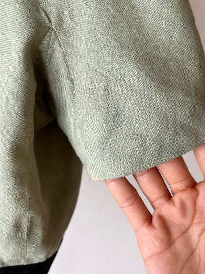 French linen short jacket