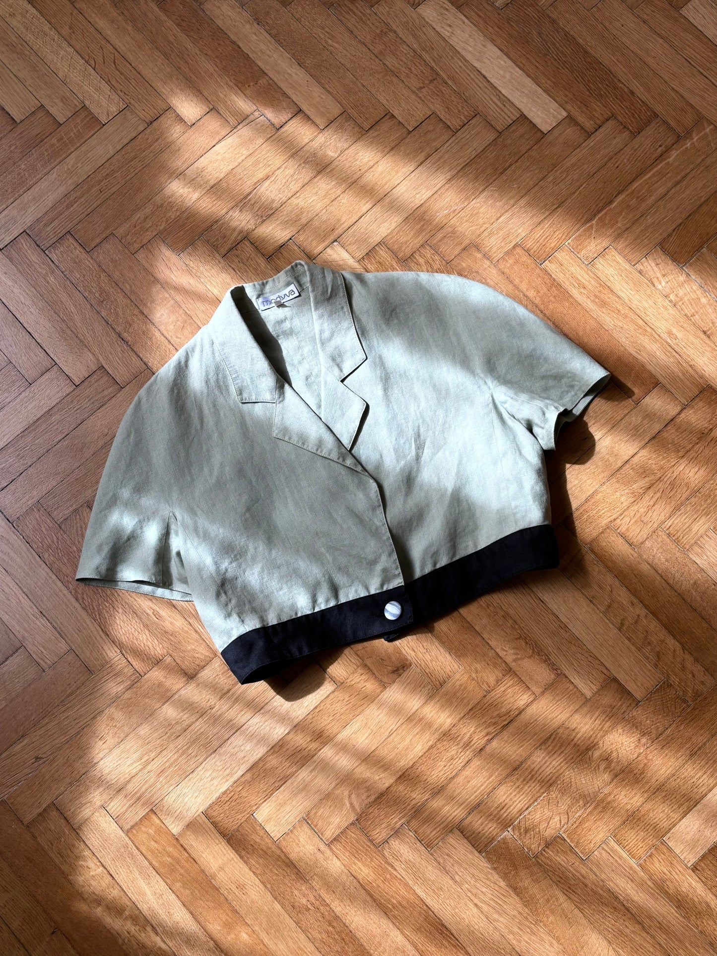 French linen short jacket
