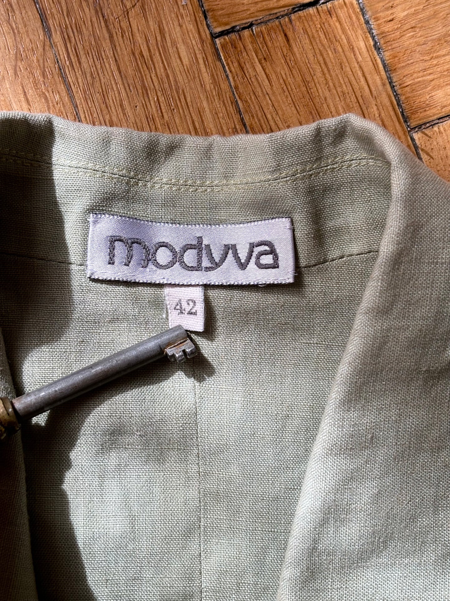 French linen short jacket