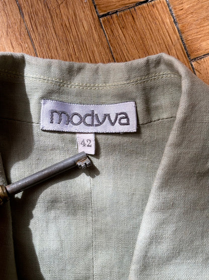 French linen short jacket