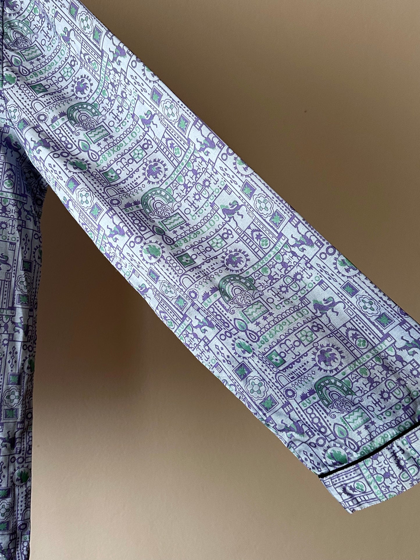 vintage pyjama shirt