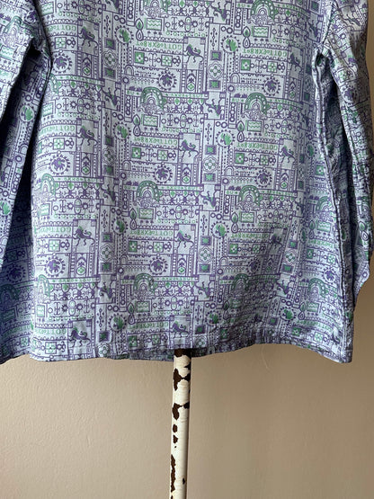 vintage pyjama shirt