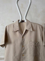 70s open collar shirt