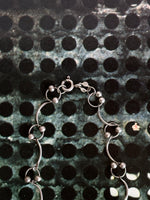 bean circle link bracelet