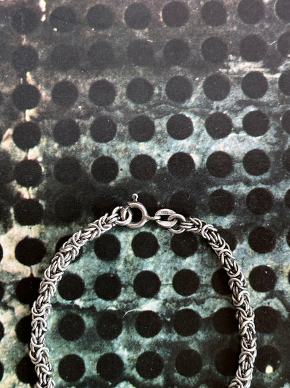 byzantine chain bracelet