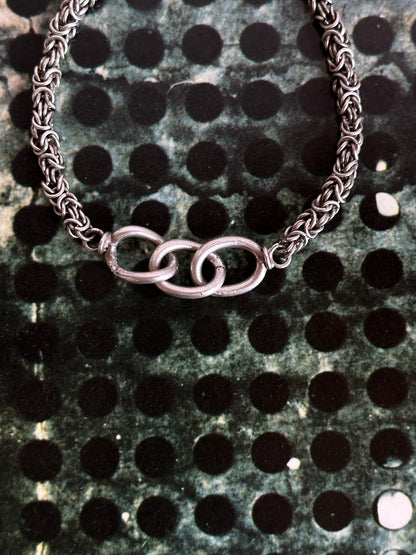 byzantine chain bracelet
